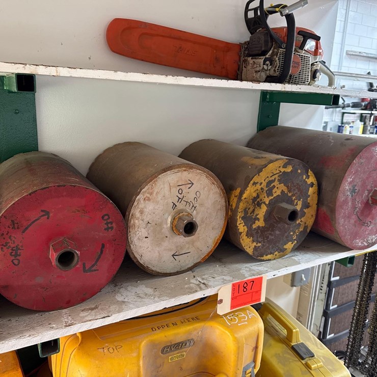 (4) CORE DRILL BITS: 11IN. - 14IN. SUPPORT EQUIPMENT