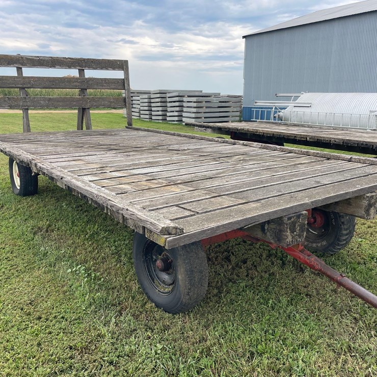 9ft x 18ft Wood Flatbed