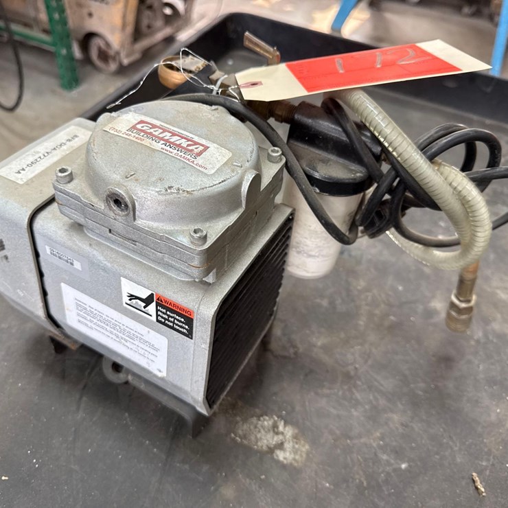 GAST BFB-DOA-V72290-AA ELECTRIC VACUUM PUMP SUPPORT EQUIPMENT