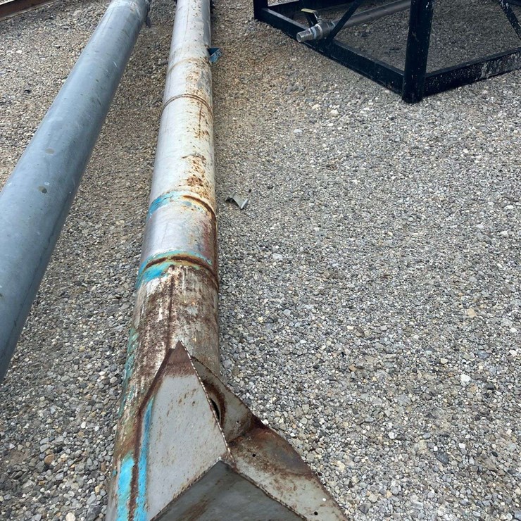 8" x 26 Stainless Steel Fertilizer Auger