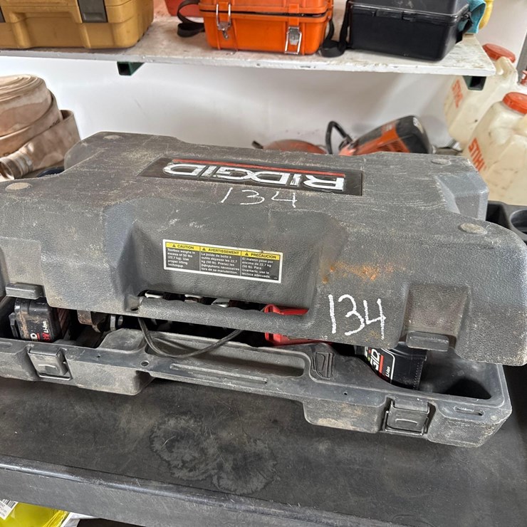 RIGID RP330 PROPRESS CORDLESS PRESS TOOL, 1/2IN. - 2IN. PRESS JAWS SUPPORT EQUIPMENT