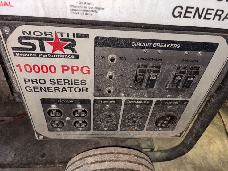northstar-portable-generator,-b&s-16hp,-elec-start,-tested,-runs,-*needs-battery-image-3