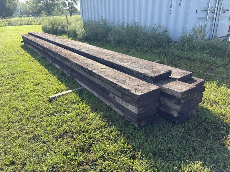 (16)-3”x12”x26’-approx,-creosote-bridge-planks-image-1