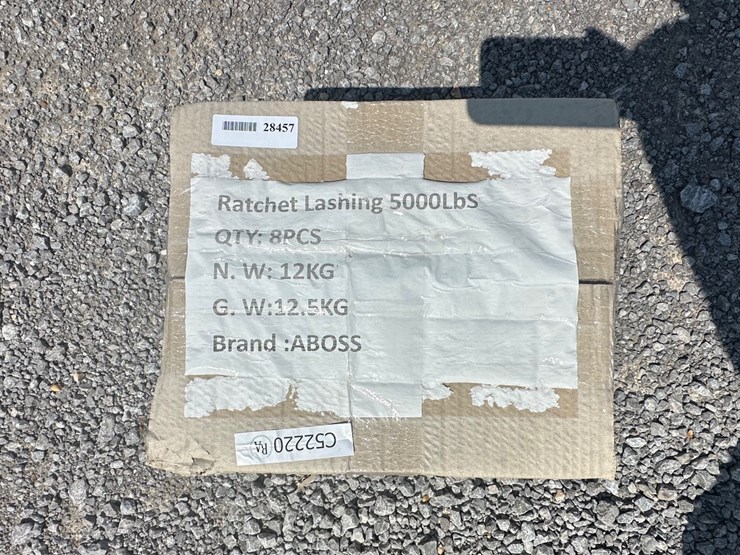 #28457-•-lot-of-(8)-ratchet-straps-image-1