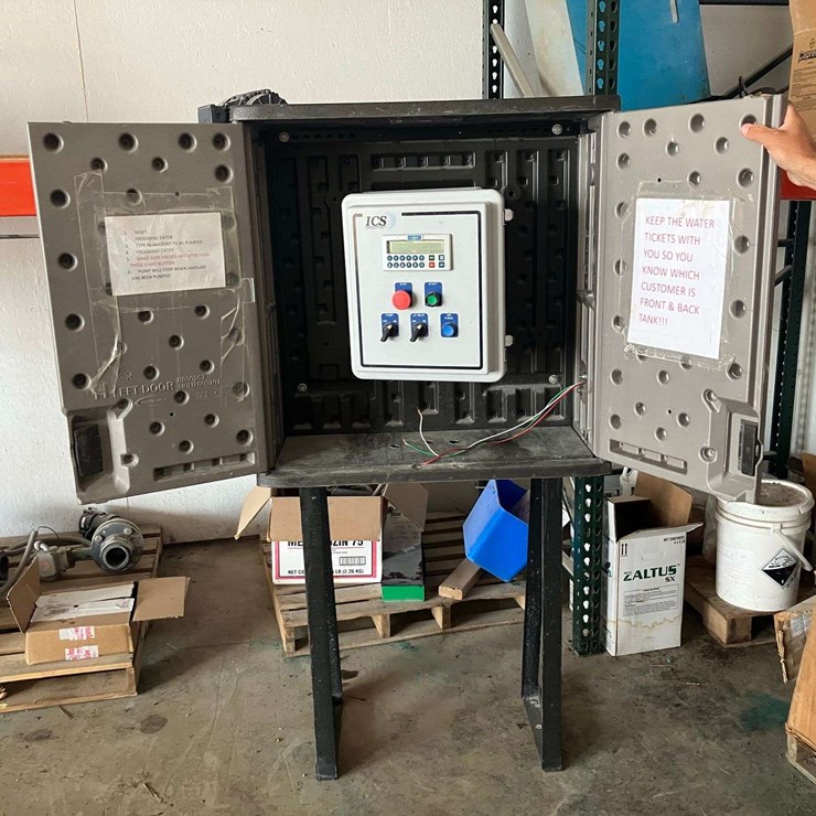 Endress+Hauser Meter/Crane Control Valve/Stainless Fittings/Control Box