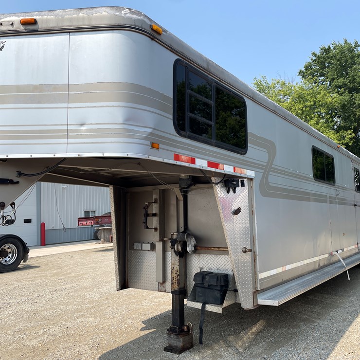 #6303 • 2003 Hawk Horse Trailer, (Sells with Paperwork to Obtain Title from DMV)