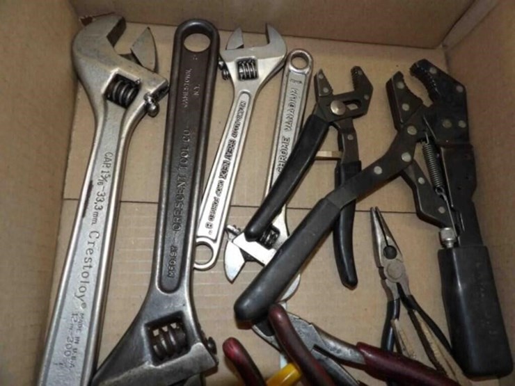 tools---crescent-wrenches,-pliers,-more-image-2