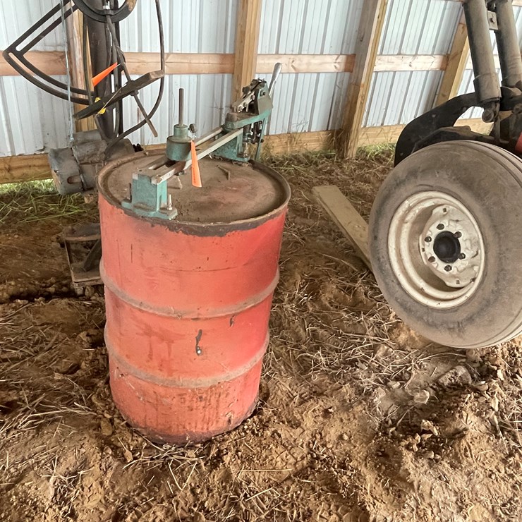 #5536 • Foley Metal Tapper on Metal Barrel