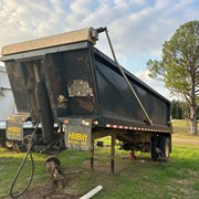 #110 • #27029 • 2017 Hi-Bilt Hi-Dump 23' S/A Dump Trailer VIN: 5C2BB24BXHM010082
