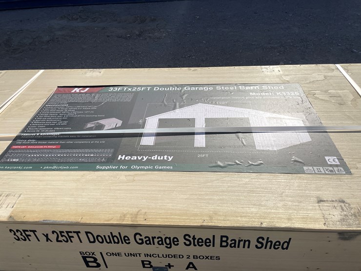 #4033-•-double-garage-steel-barn-shed-image-2