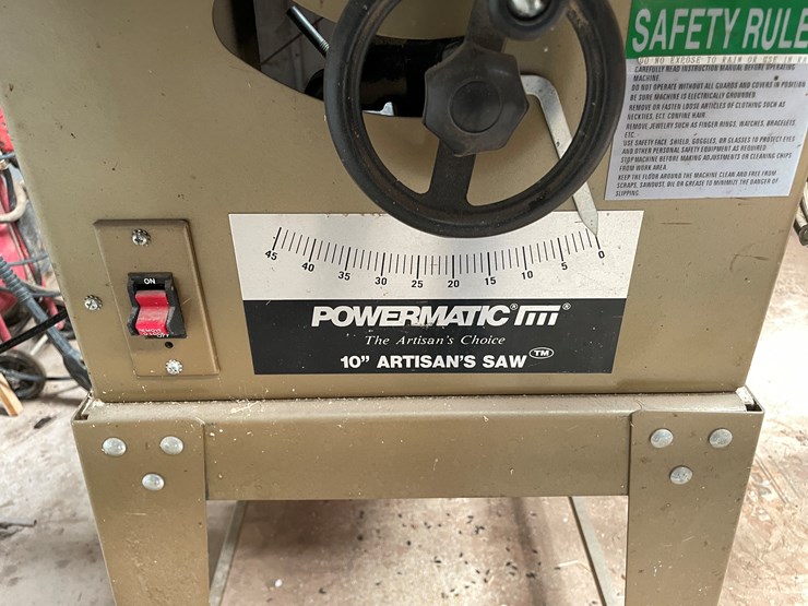 #3753-•-powermatic-10"-table-saw-(timberon,-nm)-image-2