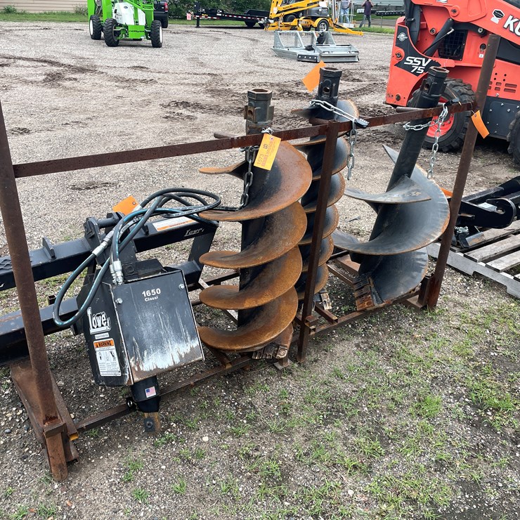 #205 • Shop Made Skid Steer Auger and Auger Bit Storage Rack