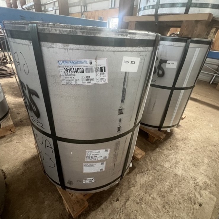 43" Hot Dip Coated Steel Sheet Coil