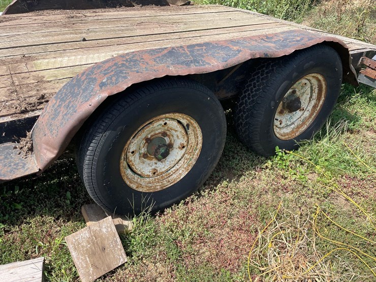 1999-specially-constructed-82”-x-18ft-bumper-hitch-flatbed-trailer-image-15