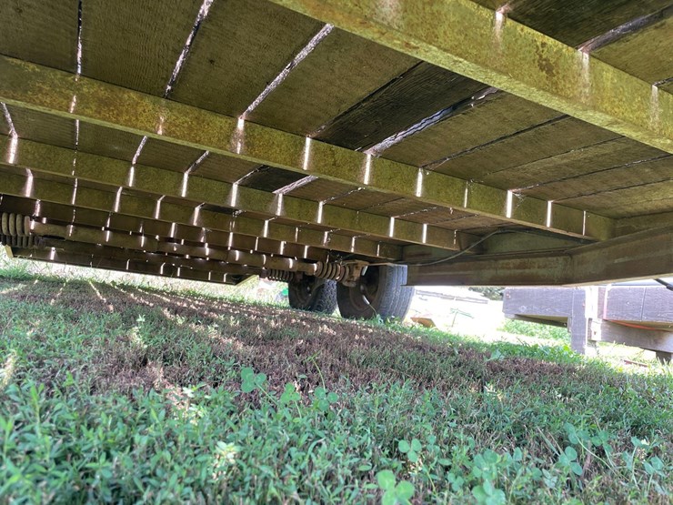 1999-specially-constructed-82”-x-18ft-bumper-hitch-flatbed-trailer-image-19