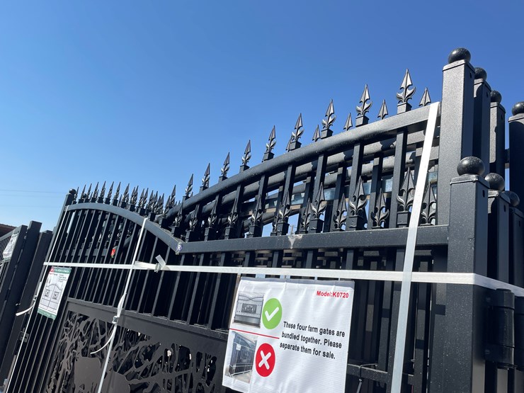 #4021-•-20'-bi-parting-metal-farm-driveway-gate-image-8