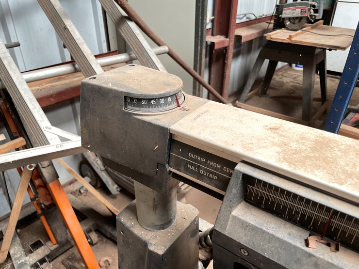 #3754-•-montgomery-ward-10"-radial-arm-saw-(timberon,-nm)-image-4