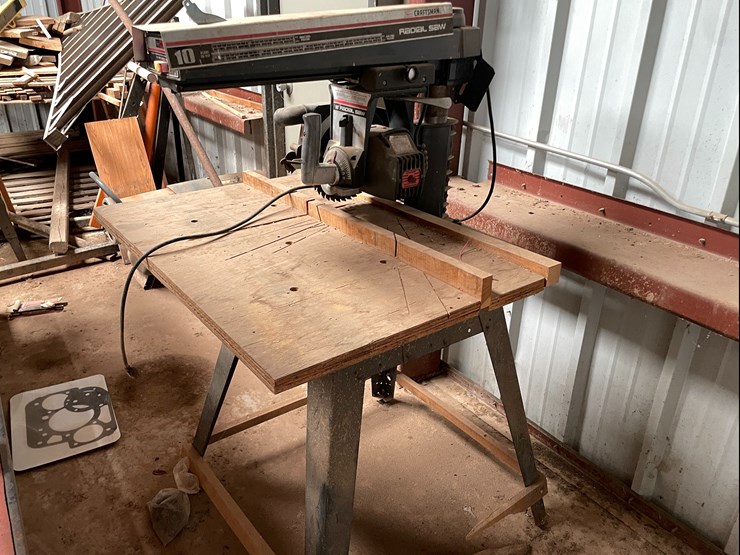 #3755-•-craftsman-10"-radial-arm-saw-(timberon,-nm)-image-1