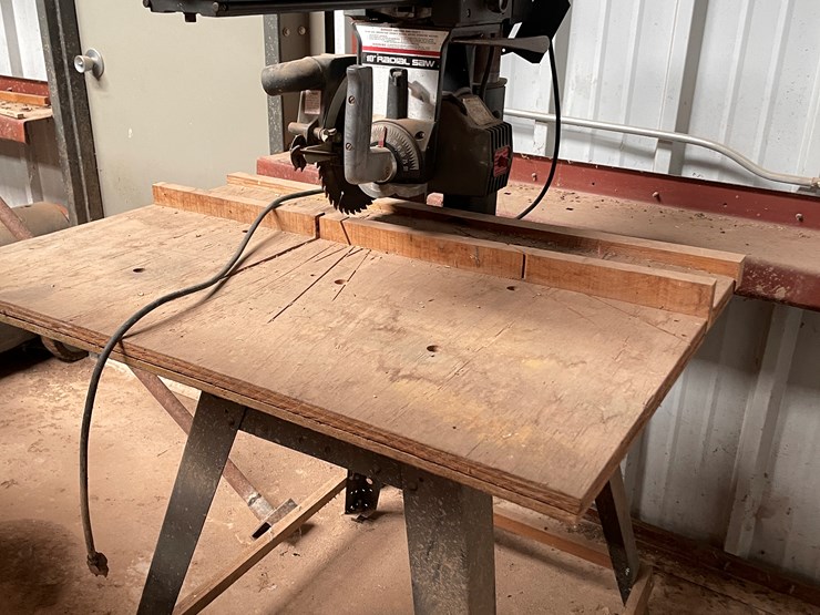 #3755-•-craftsman-10"-radial-arm-saw-(timberon,-nm)-image-2