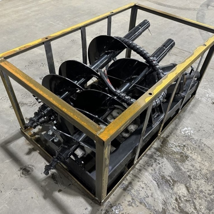 2025 Mower King SSECAG-Y Auger W/3 Bits