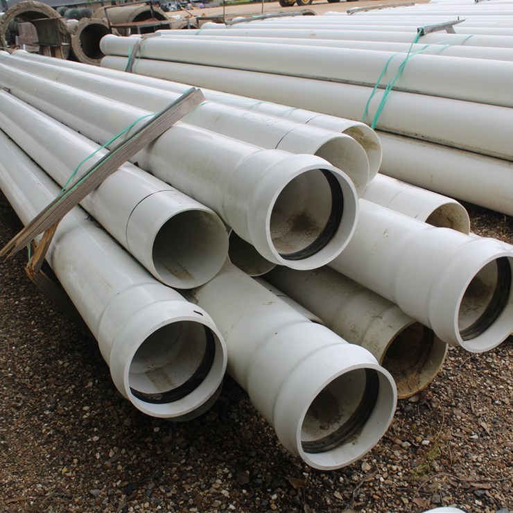 #5141 • BUNDLE OF 8IN PVC PIPE