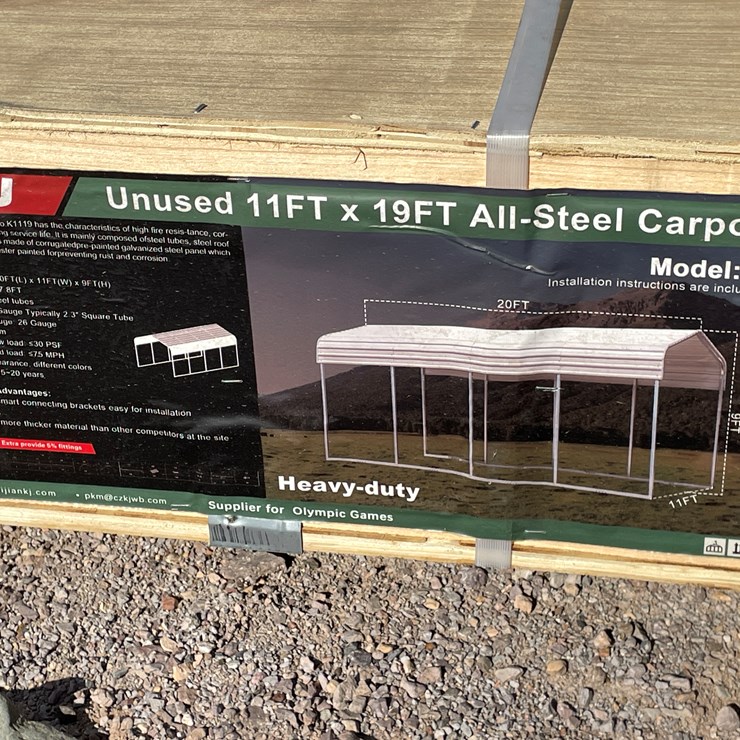 #4012 • Steel Carport