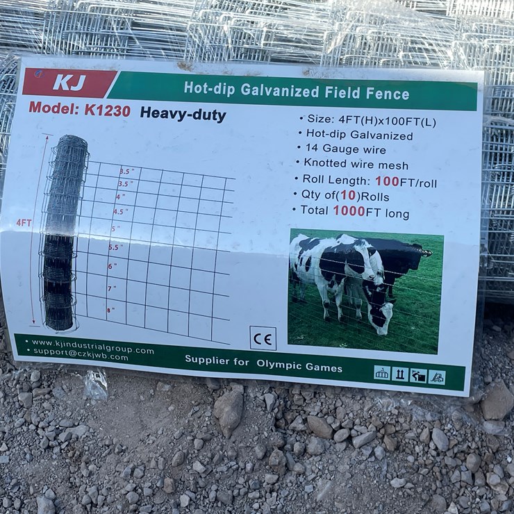 #4007 • Hot-dip Galvanized Field Fence