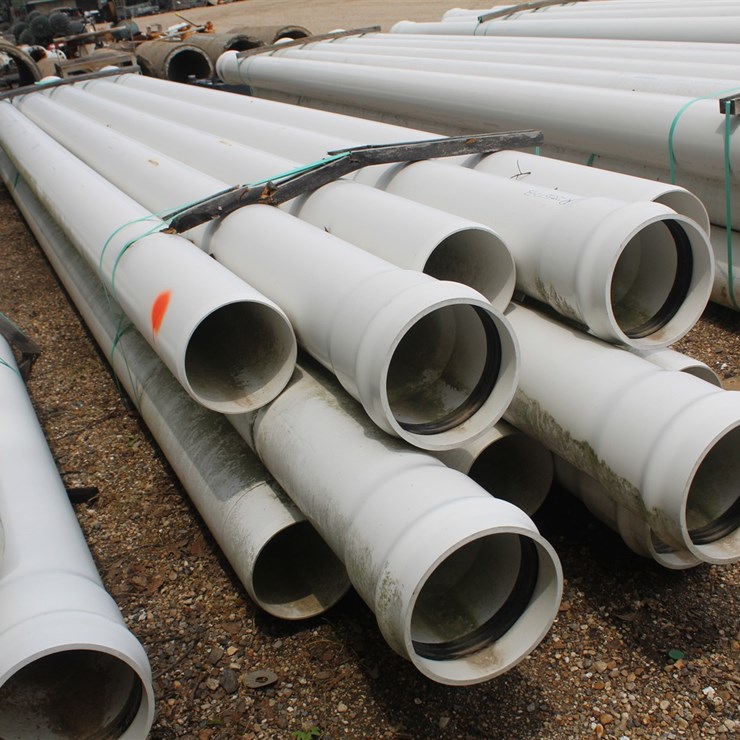 #5139 • BUNDLE OF 8IN PVC PIPE
