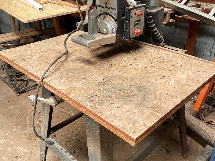 #3754-•-montgomery-ward-10"-radial-arm-saw-(timberon,-nm)-image-3