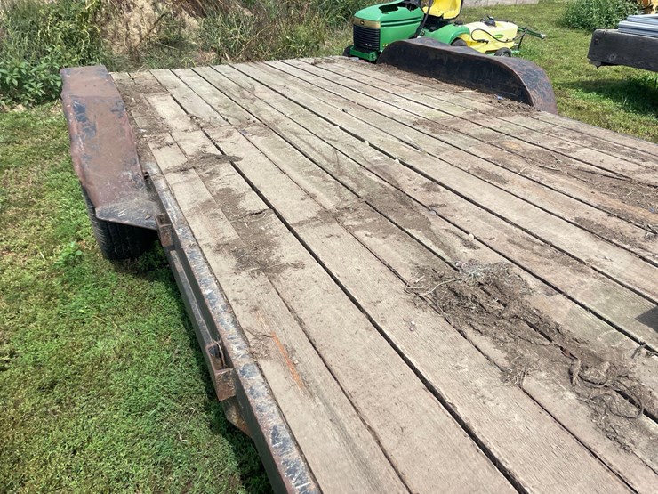 1999-specially-constructed-82”-x-18ft-bumper-hitch-flatbed-trailer-image-9