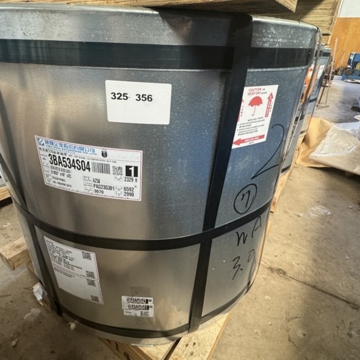 32" Hot Dip Coated Steel Slit Coil
