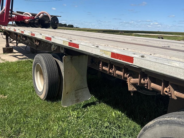 2000-utility-97-1/2-inch-x-48ft-spread-axle-flatbed-semi-trailer-image-22