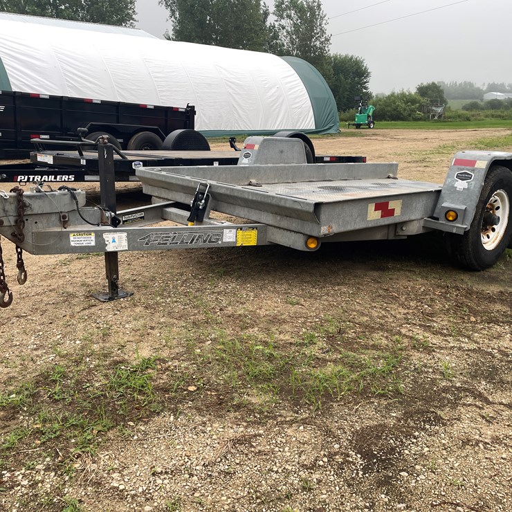 #168 • 2014 Felling FT-6-G 12' Tilt Top Trailer (Has WI Title)