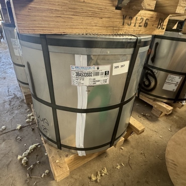 32" Hot Dip Coated Steel Slit Coil