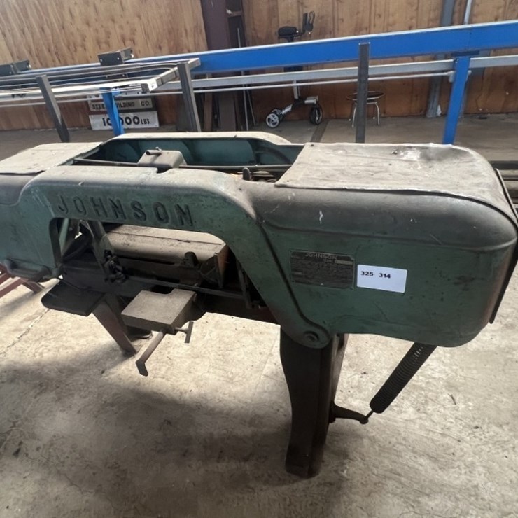 Johnson Model J Horizontal Band Saw