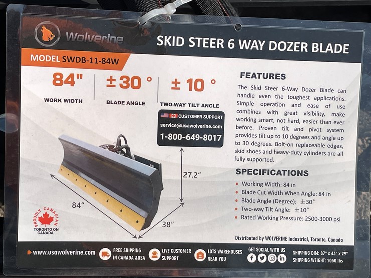 #4607-•-wolverine-6-way-dozer-blade-image-1