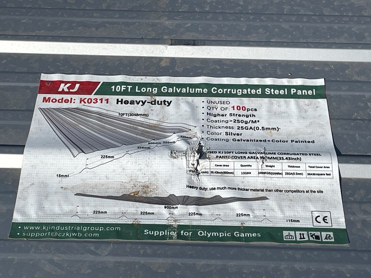 #4015-•-galvalume-corrugated-steel-panels-image-1