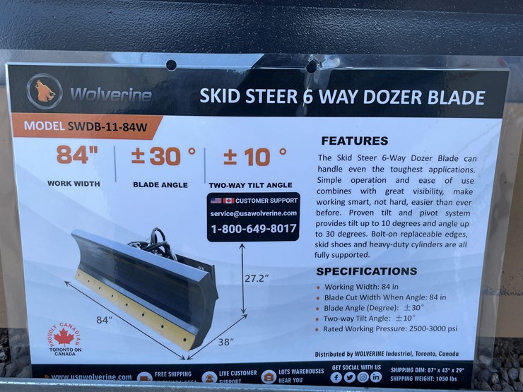 #4608-•-wolverine-6-way-dozer-blade-image-1