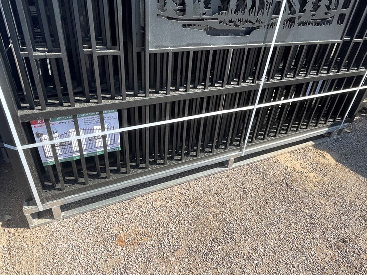 #4016-•-20'-bi-parting-metal-farm-driveway-gate-image-7
