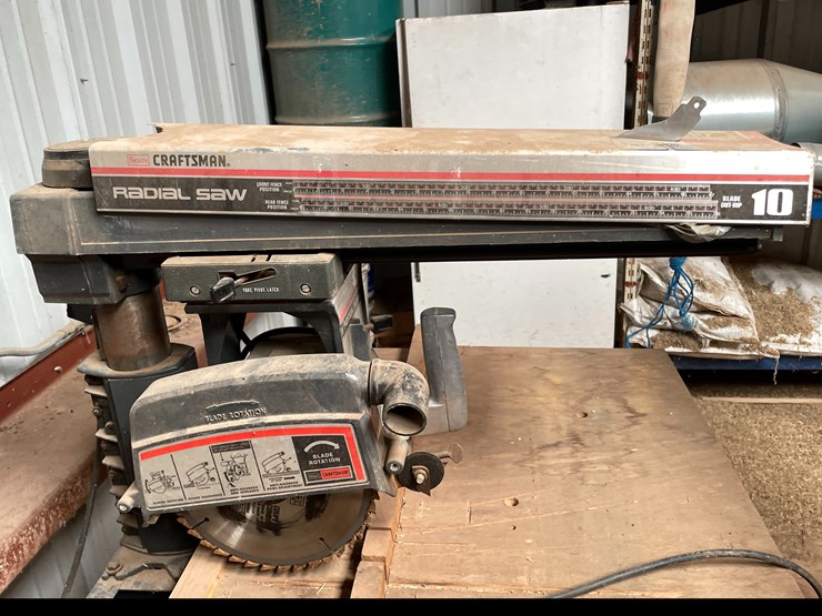 #3755-•-craftsman-10"-radial-arm-saw-(timberon,-nm)-image-3