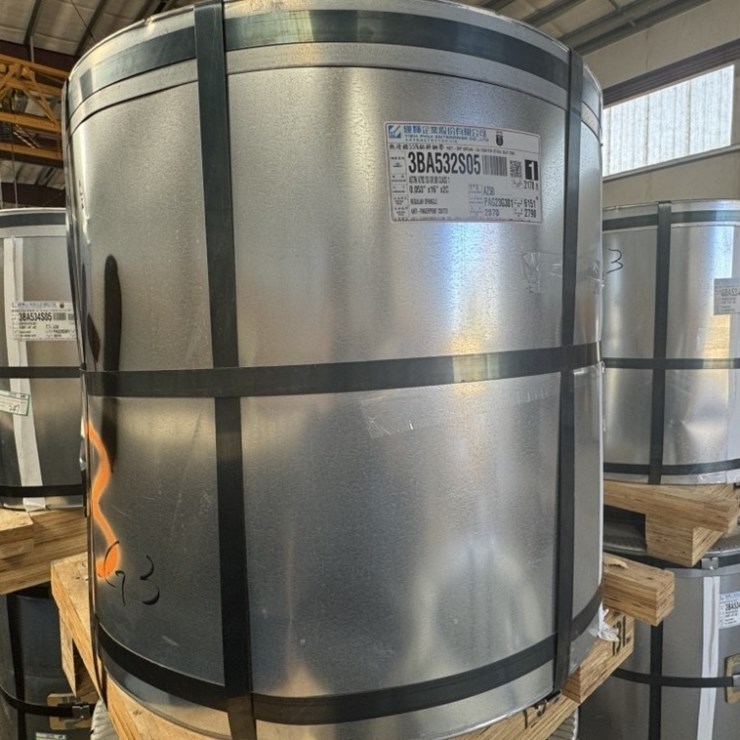 32" Hot Dip Coated Steel Slit Coil