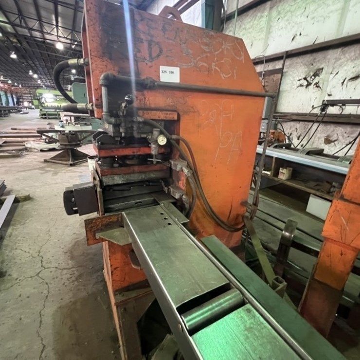 3/8"x6" Hydraulic Flat Bar Shear