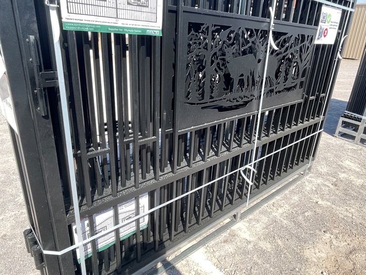 #4023-•-20'-bi-parting-metal-farm-driveway-gate-image-10