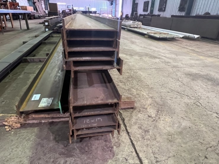 12"x19#-wide-flange-steel-beams,-qty.-11-image-2