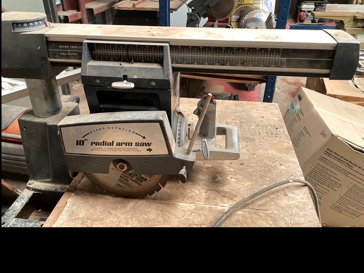 #3754-•-montgomery-ward-10"-radial-arm-saw-(timberon,-nm)-image-5