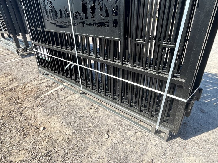 #4022-•-20'-bi-parting-metal-farm-driveway-gate-image-7