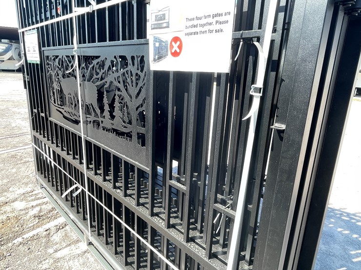 #4020-•-20'-bi-parting-metal-farm-driveway-gate-image-8