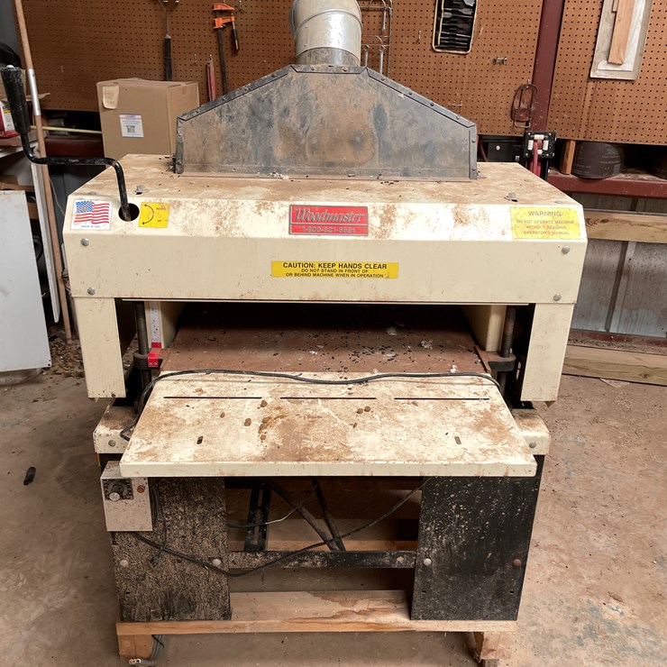 #3750 • Wood Master Planer/Shaper (Timberon, NM)