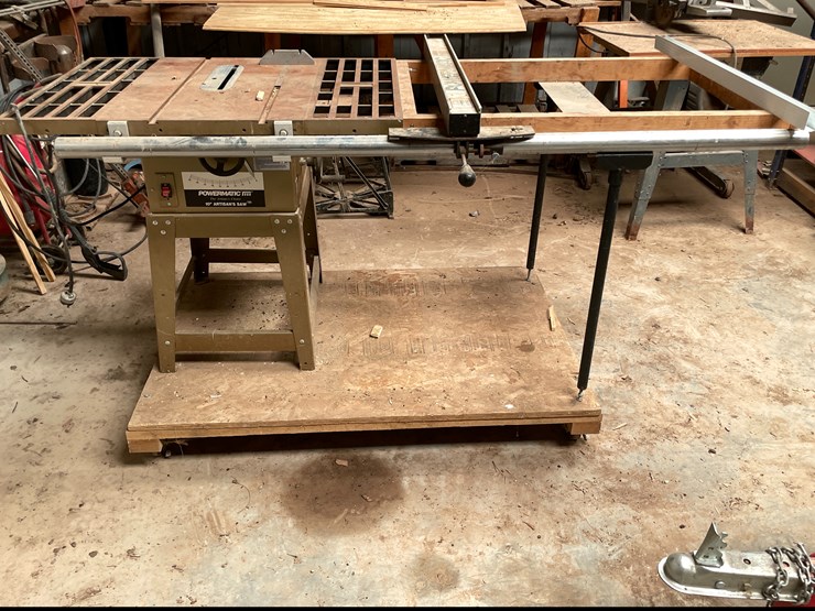 #3753-•-powermatic-10"-table-saw-(timberon,-nm)-image-1