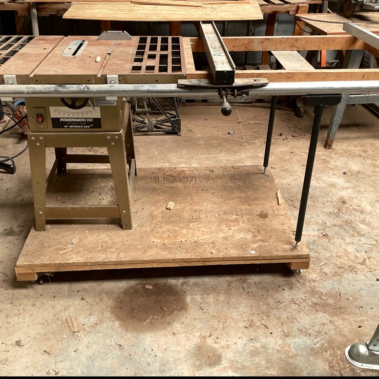 #3753 • PowerMatic 10" Table Saw (Timberon, NM)